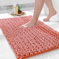 thumbnail image 1 of MK Gdledy Bathroom Rug Mat, Extra Soft Non Slip Absorbent Water Bath Rug, Quick Dry Machine Washable Chenille Shaggy Shower Mat, Bath Mat for Bathroom Floor, 1 of 7