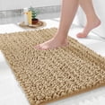 thumbnail image 1 of MK Gdledy Bathroom Rug Mat, Extra Soft Non Slip Absorbent Water Bath Rug, Quick Dry Machine Washable Chenille Shaggy Shower Mat, Bath Mat for Bathroom Floor, 1 of 7