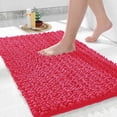 thumbnail image 1 of MK Gdledy Bathroom Rug Mat, Extra Soft Non Slip Absorbent Water Bath Rug, Quick Dry Machine Washable Chenille Shaggy Shower Mat, Bath Mat for Bathroom Floor, 1 of 7