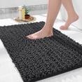 thumbnail image 1 of MK Gdledy Bathroom Rug Mat, Extra Soft Non Slip Absorbent Water Bath Rug, Quick Dry Machine Washable Chenille Shaggy Shower Mat, Bath Mat for Bathroom Floor, 1 of 7