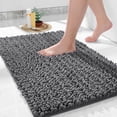thumbnail image 1 of MK Gdledy Bathroom Rug Mat, Extra Soft Non Slip Absorbent Water Bath Rug, Quick Dry Machine Washable Chenille Shaggy Shower Mat, Bath Mat for Bathroom Floor, 1 of 7