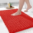 thumbnail image 1 of MK Gdledy Bathroom Rug Mat, Extra Soft Non Slip Absorbent Water Bath Rug, Quick Dry Machine Washable Chenille Shaggy Shower Mat, Bath Mat for Bathroom Floor, 1 of 7