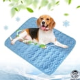 thumbnail image 1 of Galactic Goods-Dog Cooling Mat for Summer - Pet Cooling Pad with Gel Ice Pack, Non-Slip & Machine Washable, Cooling Mat for Dogs & Cats Indoor/Outdoor Use, 1 of 8