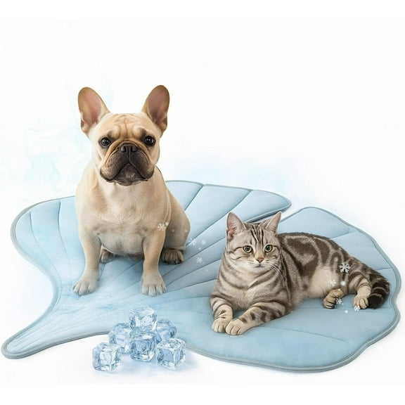 Galactic Goods Dog Cooling Mat - Washable, Lightweight，Cooling Blanket for Bed Crate, Anti Slip Indoor Dog Cool Pad for Sleeping Summer Pad for Dogs and Cats