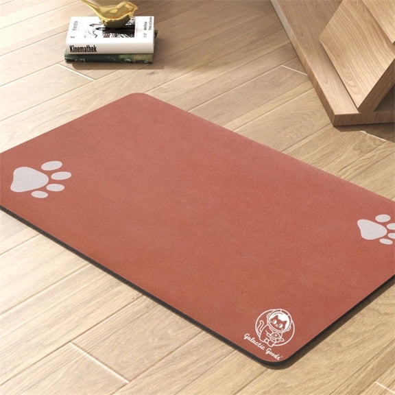 Galactic Goods-Pet Feeding Mat-Absorbent Dog Mat for Food and Water Bowl-No Stains Quick Dry Dog Water Dispenser Mat-Dog Accessories Pet Supplies-Dog Water Bowl for Messy Drinkers