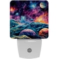 thumbnail image 1 of Galactic Planet LED Square Night Light - Energy Efficient and Stylish Illumination for Bedrooms and Hallways - 200 Characters, 1 of 6
