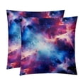 thumbnail image 1 of Galactic Planet Set of 2 Velvet Throw Pillow Covers Inserts with 16x16, 18x18, 20x20 Inches Chair Pillow Covers - Unique Patterns for Throw Pillows for Various Occasions, 1 of 6