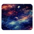 thumbnail image 1 of Galactic Printed Square Desk Pad, 8.3x9.8 Inch Non-Slip Rubber Bottom Gaming Mousepad, Desk Mat for Office and Gaming, 1 of 6