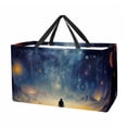 thumbnail image 1 of Galactic Space Large Capacity Foldable Reusable Oxford Cloth Laundry Basket - Multipurpose Tote Bag, Shopping Bag, Picnic Basket, 1 of 7