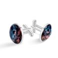 thumbnail image 1 of Galactic Space Ravishing Formal Attire Stainless Steel Cuff Link Set for Special Occasions, 1 of 6
