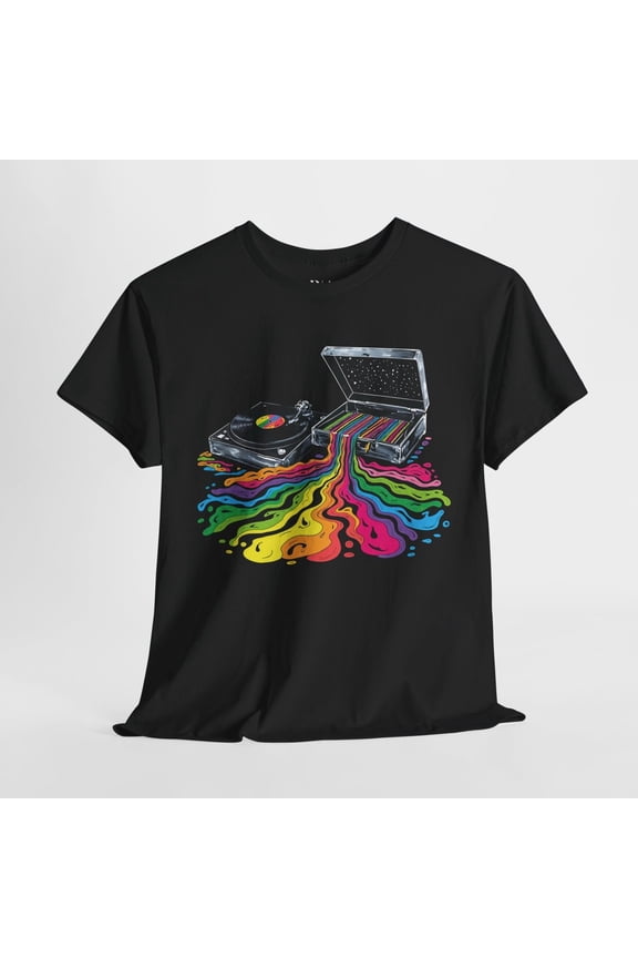 Galactic Vinyl Dreams- Graphic Tee