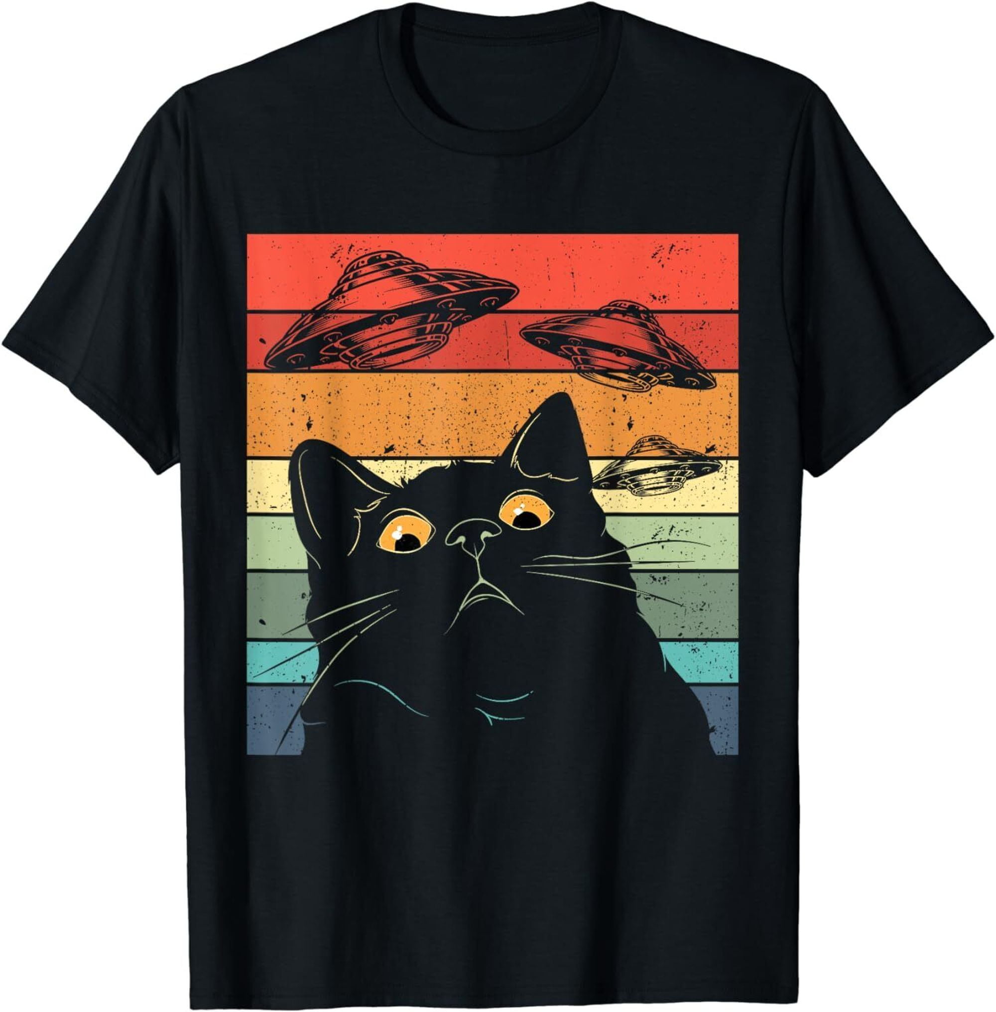 Galactic Whisker Expedition Tee: Hilarious Close Encounters with Alien ...