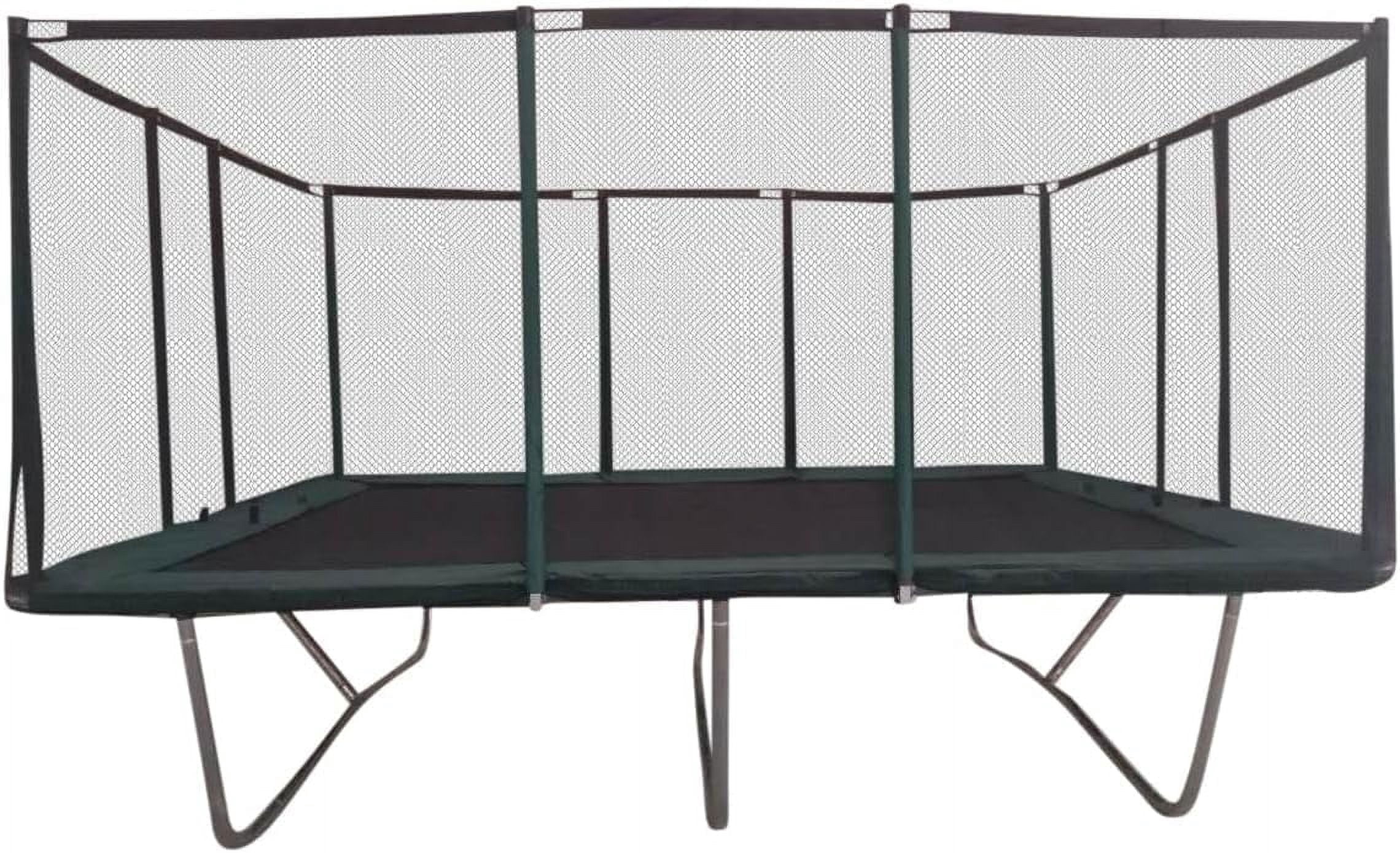 Galactic Xtreme 14x16 FT Trampoline with Net Enclosure, 750Lbs