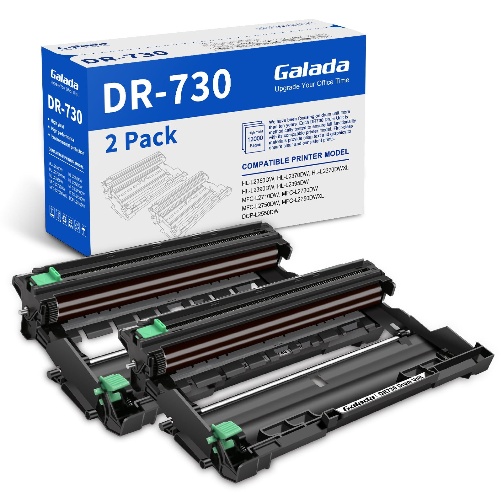 Galada Compatible Drum Unit Replacement for Brother DR-730