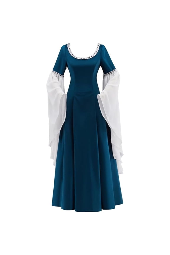 Galadriel Dress Elf Queen Cloth Gown Medieval Outfit for Women