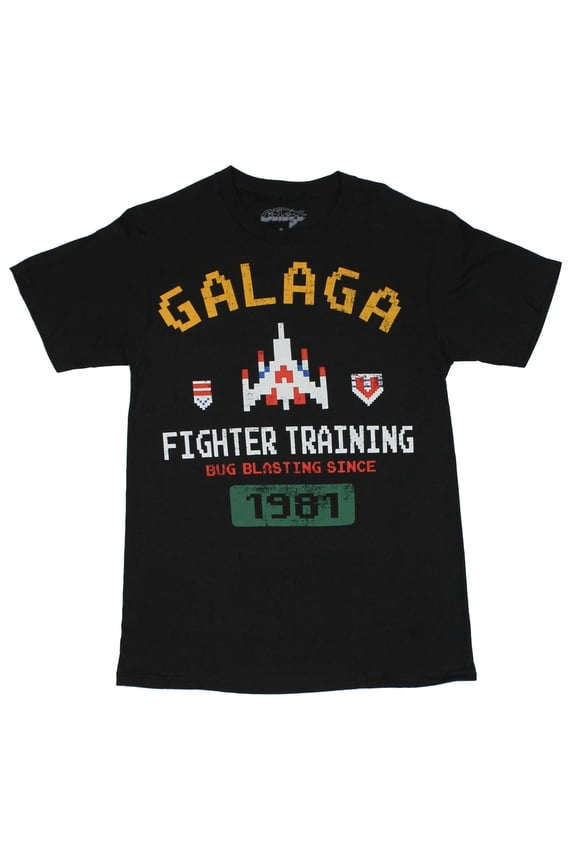 Mens T-Shirt - Fighter Training Bug Blasting Since 1981 Distressed Image (Small)