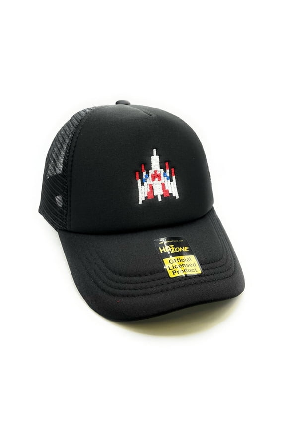 Galaga Mesh Trucker Snapback (Black)