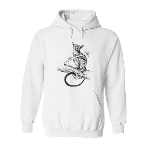 Galago Drawing Hoodie Women -Image by Shutterstock, Female XX-Large