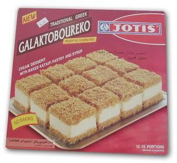 Galaktoboureko Mix (Cream Dessert with Kataifi Pastry and Syrup) makes 12-15 portions-DISCgt;