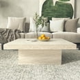 thumbnail image 1 of Galano Carmelo Coffee Table - Travertine, 1 of 11