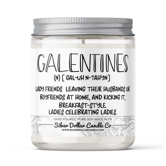 Galantines Day Definition Scented Candle - 9/16oz 100% All-Natural Handmade Soy Wax Candle