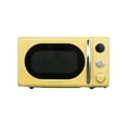 thumbnail image 1 of Galanz 0.7 Cu. ft. Retro Countertop Microwave Oven, 700 Watts, Yellow, New, 1 of 7