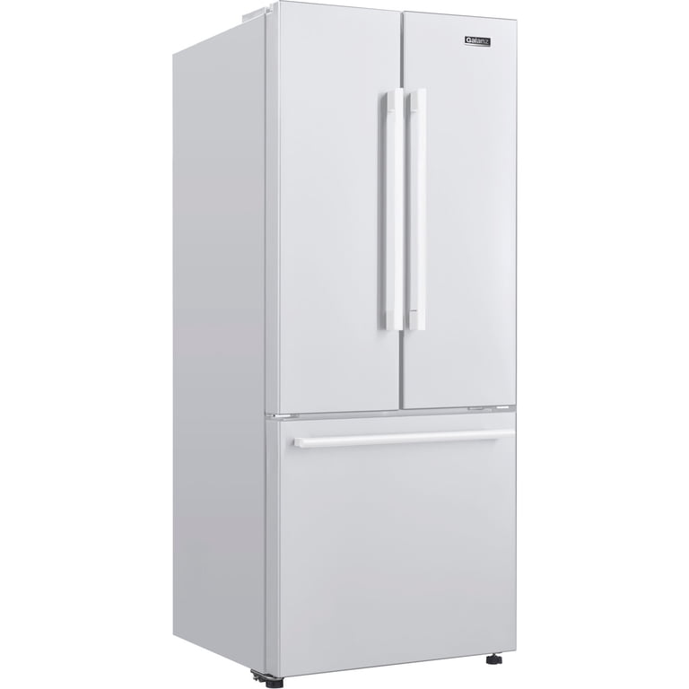 Galanz 16 cu. ft. 3-Door French Door Refrigerator with Three