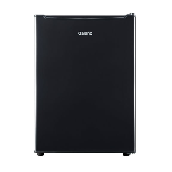 Galanz 2.5 Cu ft One Door Fridge, Black Estar, New