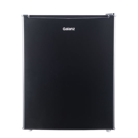 Galanz 2.7 Cu Ft Single Door Mini Fridge Black - compact, Energy-efficient refrigerator ideal for dorms, offices, and small spaces