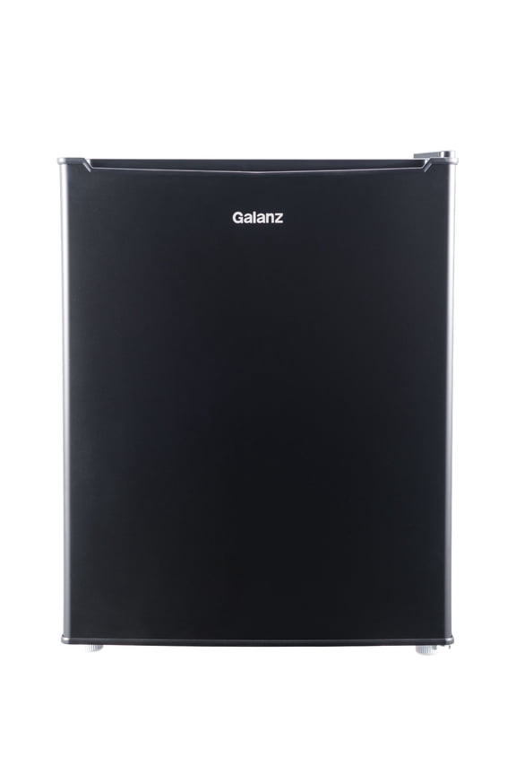 2.7 Cu Ft Single Door Mini Fridge Black - compact, Energy-efficient refrigerator ideal for dorms, offices, and small spaces