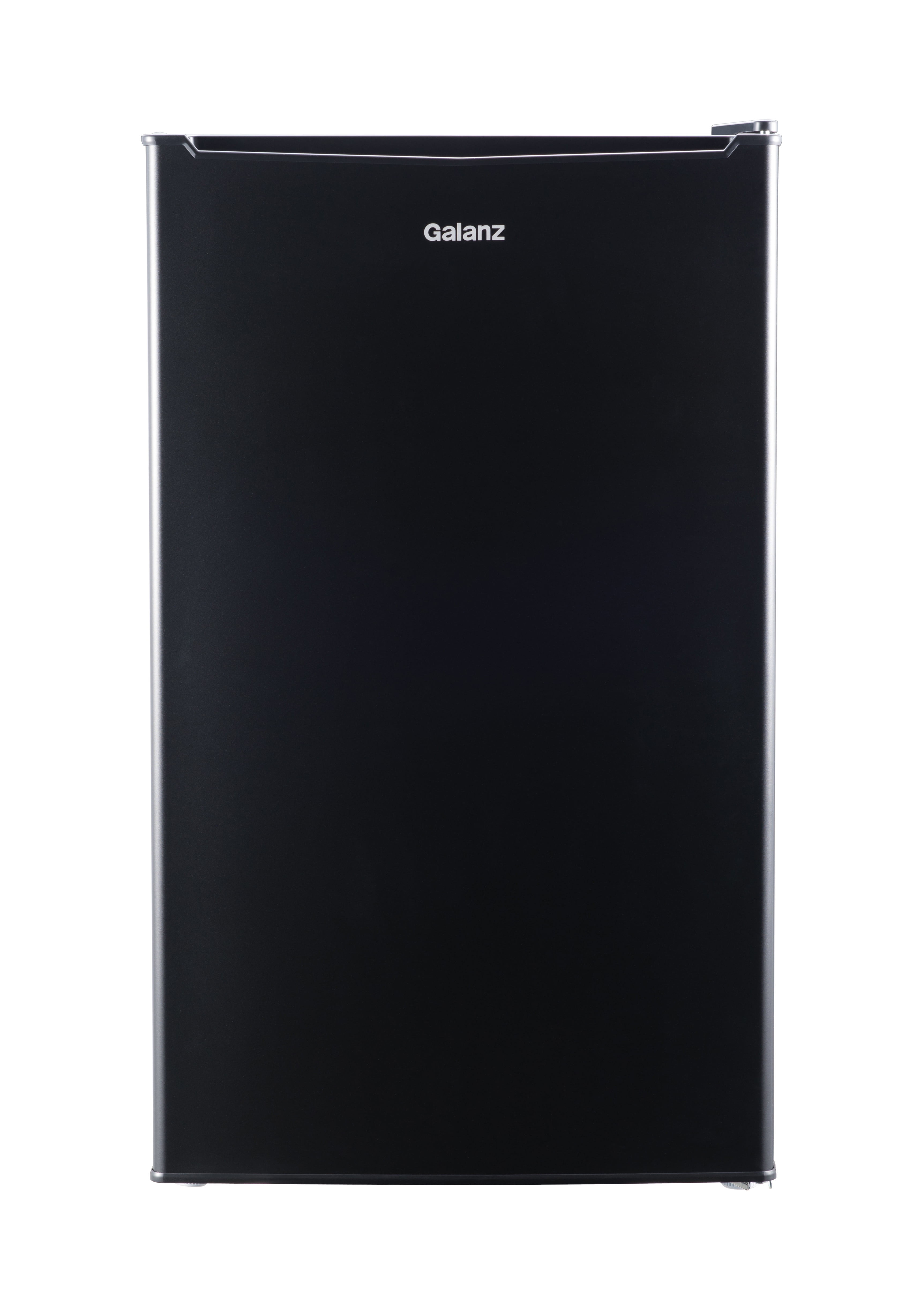 Galanz 3.3 Cu Ft Compact Refrigerator, Black One Door Mini Fridge, Energy Star for Apartment, Dorm, Office, Bedroom