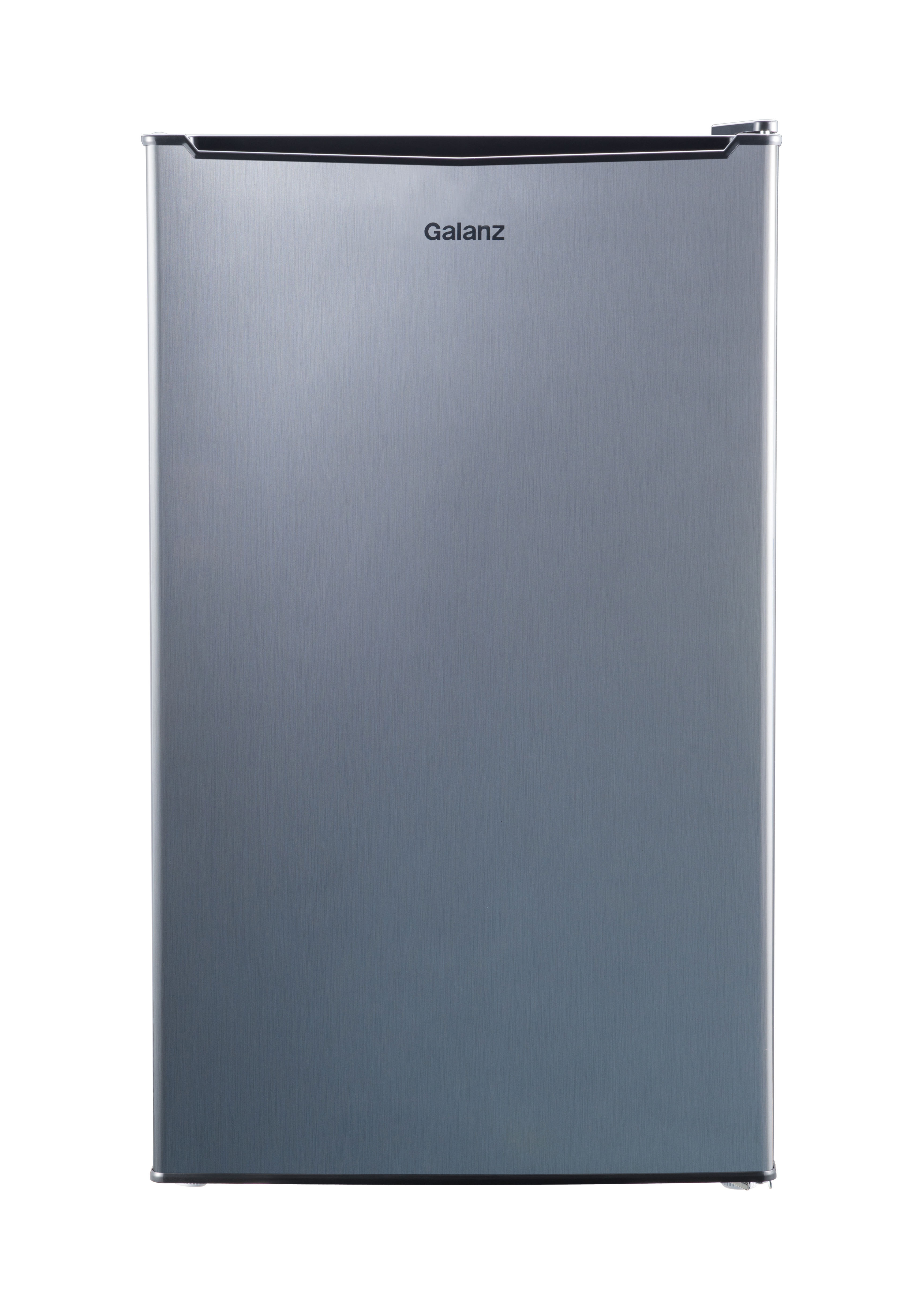 Galanz 3.3 Cu ft One Door Mini Fridge, Estar, Stainless Steel Look, New - image 1 of 8