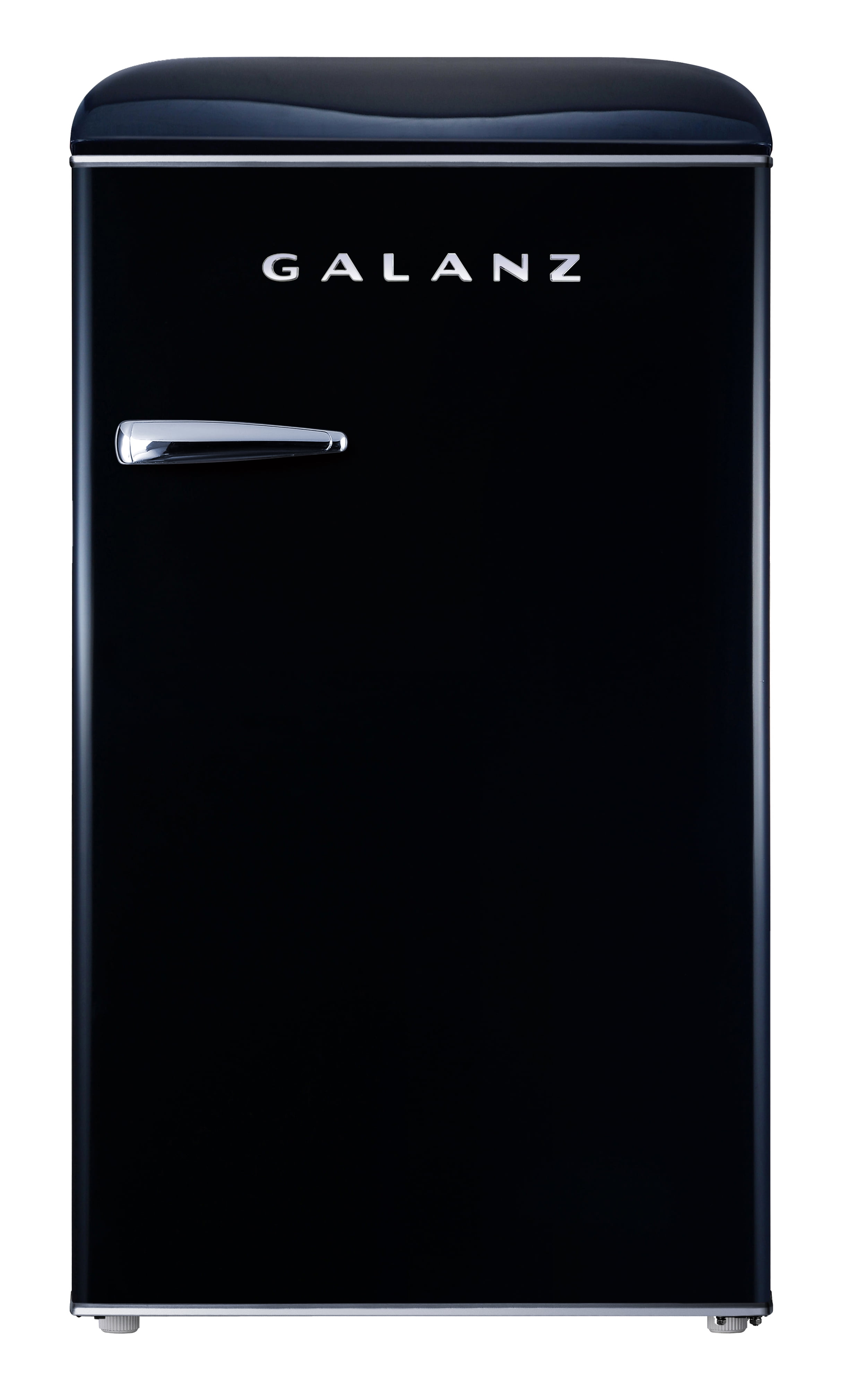 Galanz 3 5 Cu Ft Retro Single Door Refrigerator Black Walmart Com