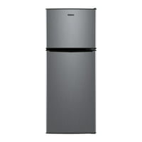 Galanz 4.6. Cu ft Two Door Stainless Steel Mini Refrigerator only