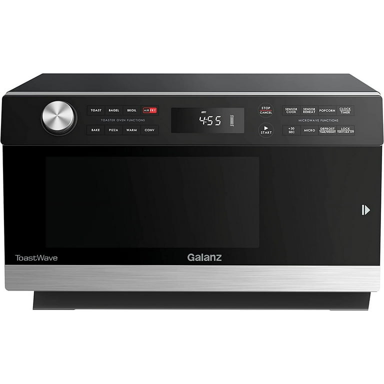 Galanz ToastWave 4-in-1, 1000W, 1.2Cu.Ft, Microwave, Toaster