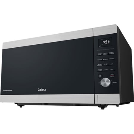 Galanz ExpressWave Microwave Oven with Patented Inverter Technology, Sensor Cook & Sensor Reheat, 10 Variable Power Levels, Express Cooking Knob, 1250W, 2.2 Cu Ft, Stainless Steel