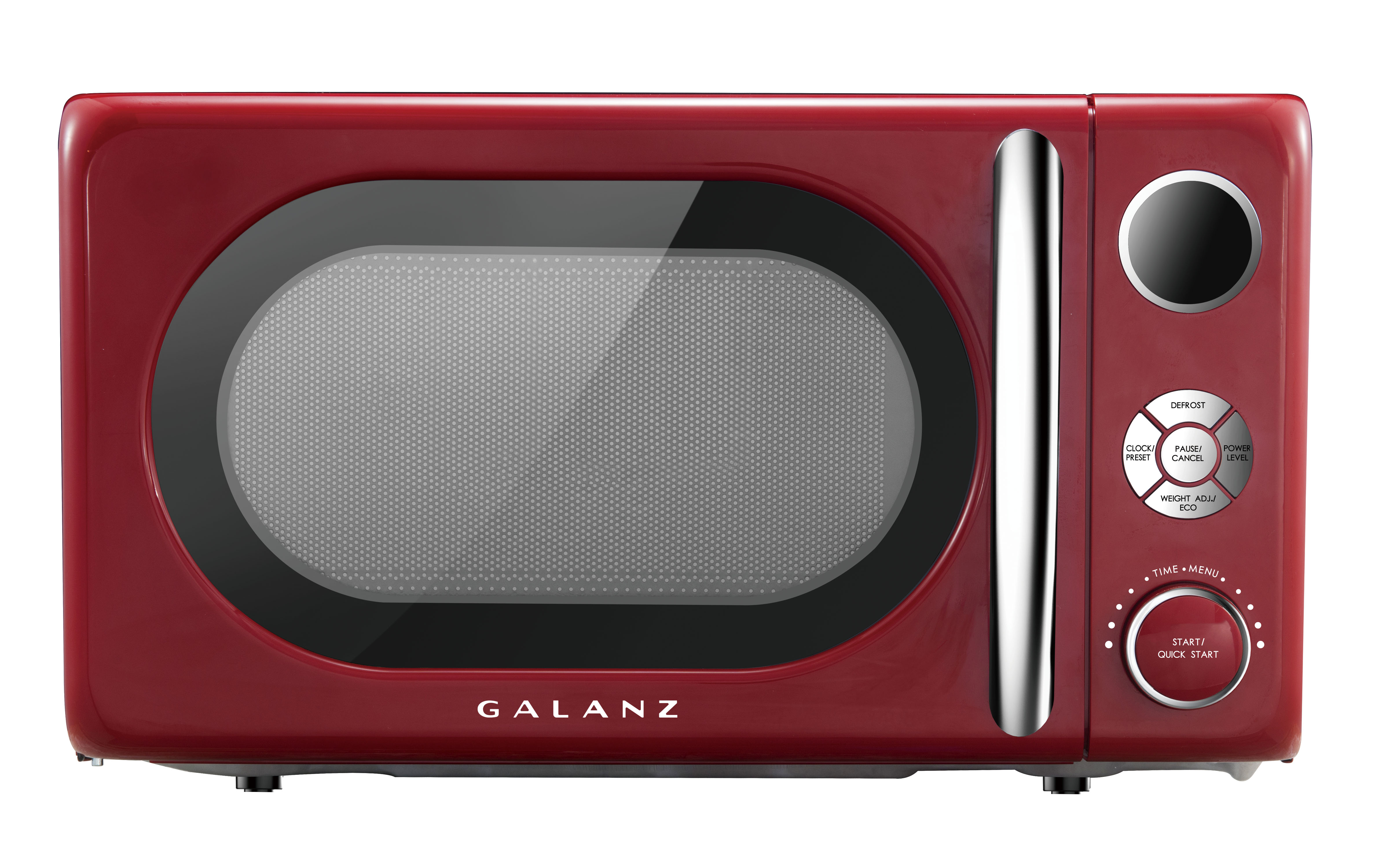 Galanz GLCMKA07RDR-07 0.7 Cu.ft Retro Countertop Microwave 700W, Red - image 1 of 4