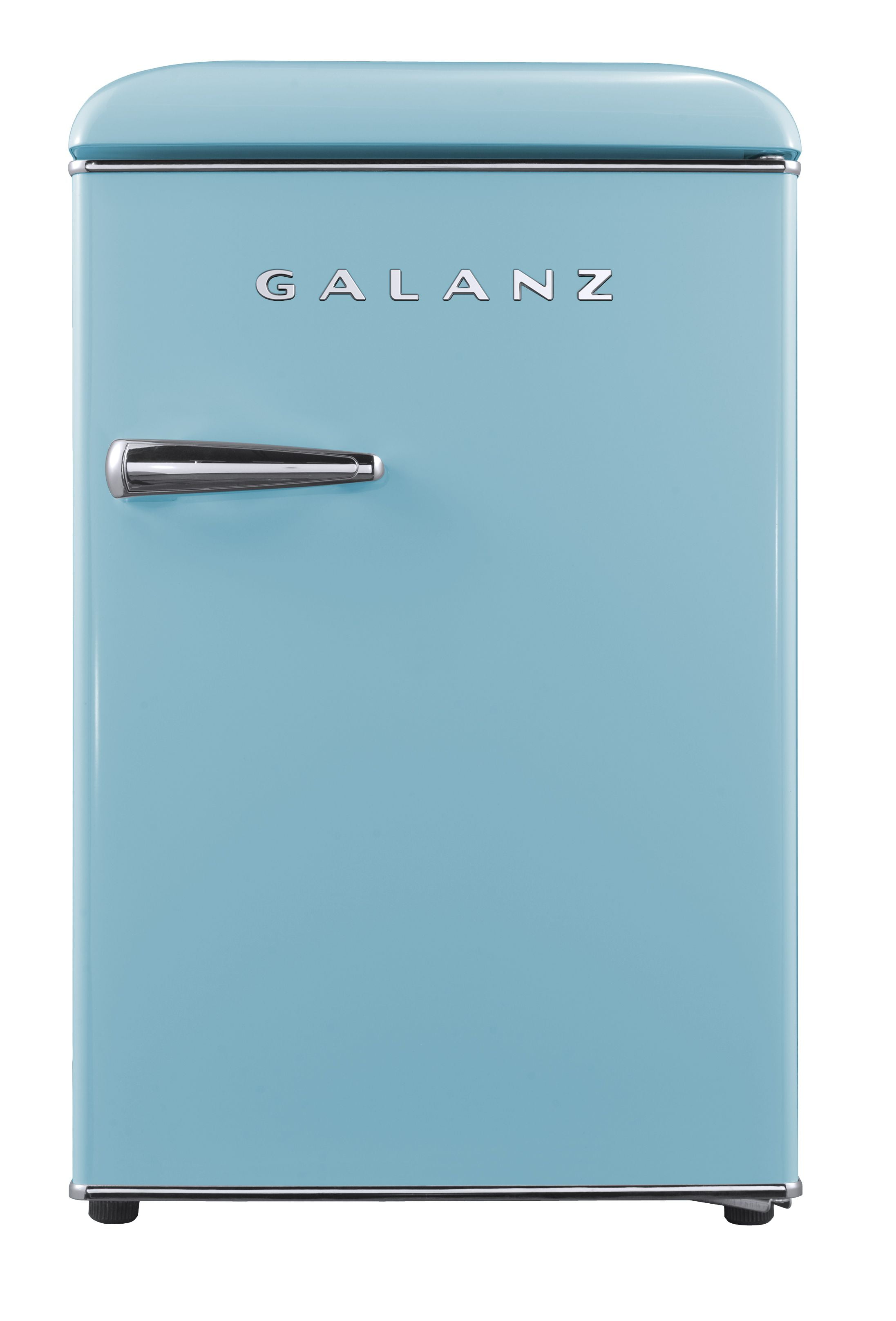Galanz Retro Compact Refrigerator with Freezer, Mini Fridge with Dual  Doors, Adjustable Mechanical Thermostat, 3.1 Cu FT, Blue
