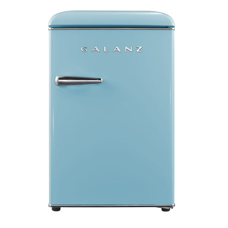 Galanz Mini Office Refrigerator, 2.5 Cu. ft. Single Door Retro