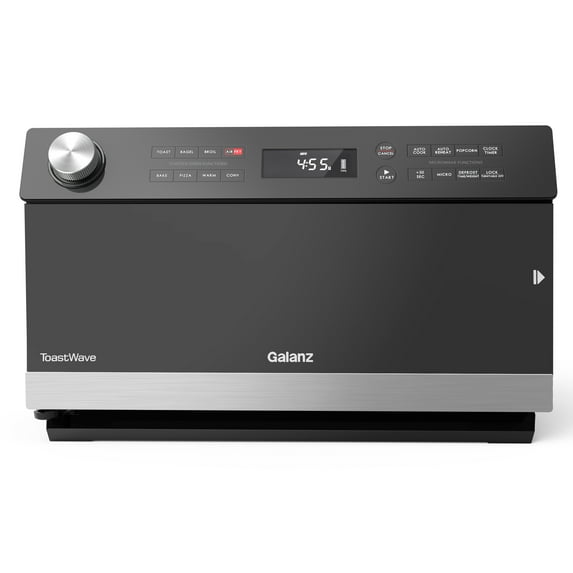 Galanz GTWHG09S1A09 0.9 Cu. ft. Toastwave 4-in-1 Multifunctional Oven, Stainless Steel