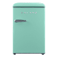 thumbnail image 1 of Galanz Retro Efficient Compact Refrigerator w/Freezer, 2.5 Cu Ft, Green, 1 of 5