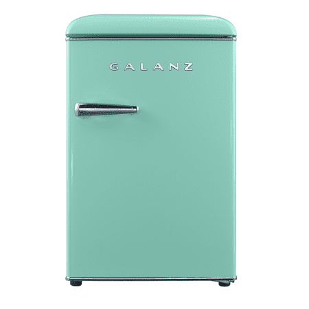 Galanz - Retro 2.5 Cu. Ft. Mini Fridge - Surf Green