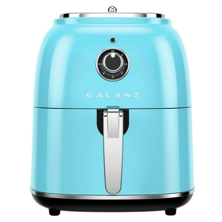 Bear A19A Kitchen Airfryer Retro Fryer for Cooking, 3 L, Blue