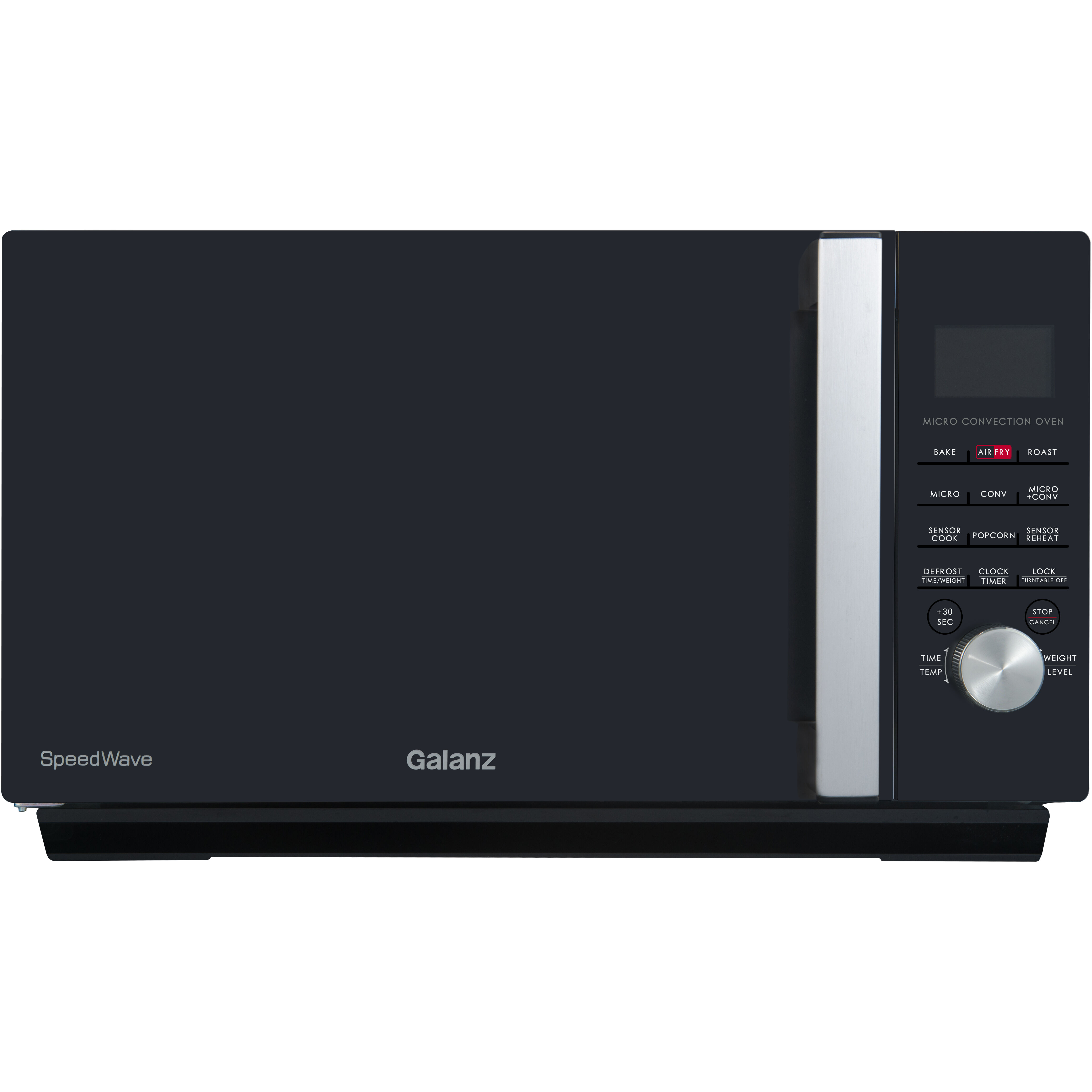 Galanz SpeedWave Countertop Microwave Oven, 1.6 Cu Ft, Black - image 1 of 5