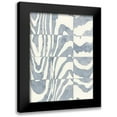 thumbnail image 1 of Galapon, Nikki 12x14 Black Modern Framed Museum Art Print Titled - Indigo Grain I, 1 of 5