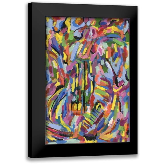 Galapon, Nikki 13x18 Black Modern Framed Museum Art Print Titled - Scram II