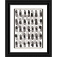 thumbnail image 1 of Galapon, Nikki 14x18 Black Ornate Wood Framed with Double Matting Museum Art Print Titled - Grey Slate I, 1 of 4