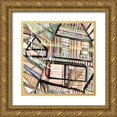 thumbnail image 1 of Galapon, Nikki 15x15 Gold Ornate Wood Framed with Double Matting Museum Art Print Titled - Construct II, 1 of 4