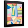 thumbnail image 1 of Galapon, Nikki 19x24 Black Modern Framed Museum Art Print Titled - Confetti Structure I, 1 of 5