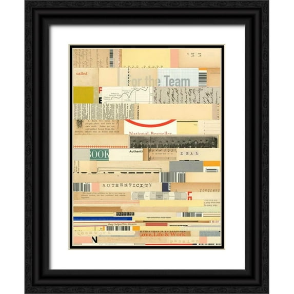 Galapon, Nikki 19x24 Black Ornate Wood Framed with Double Matting Museum Art Print Titled - True I